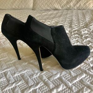 Black Heeled Booties